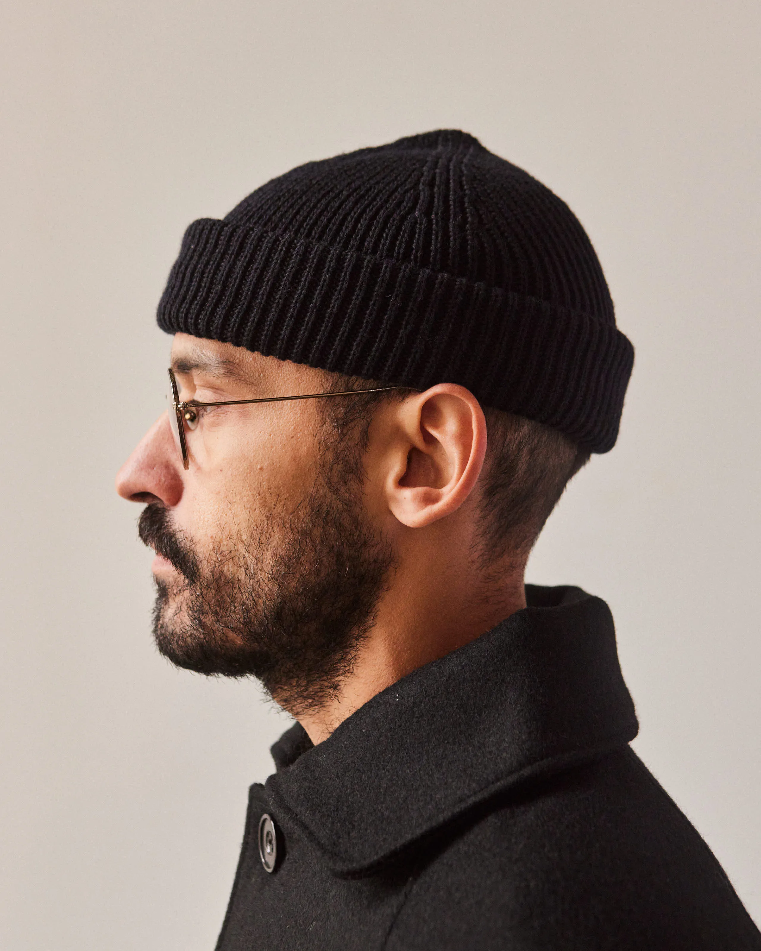 Arpenteur Wool Beanie, Black