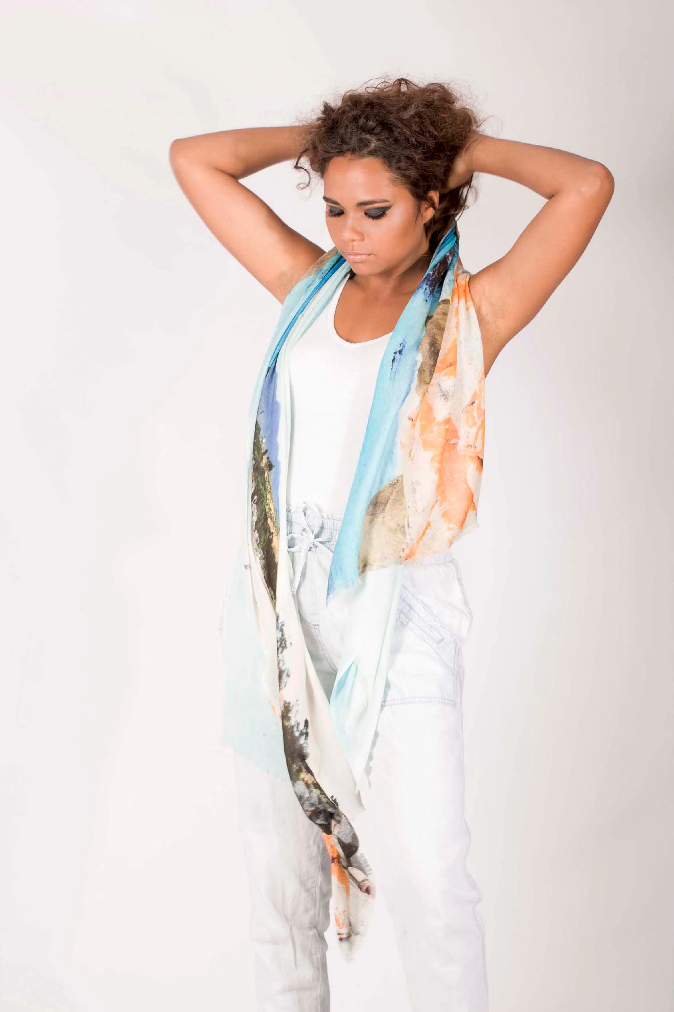 BAY OF FIRES CASHMERE & MODAL SCARF