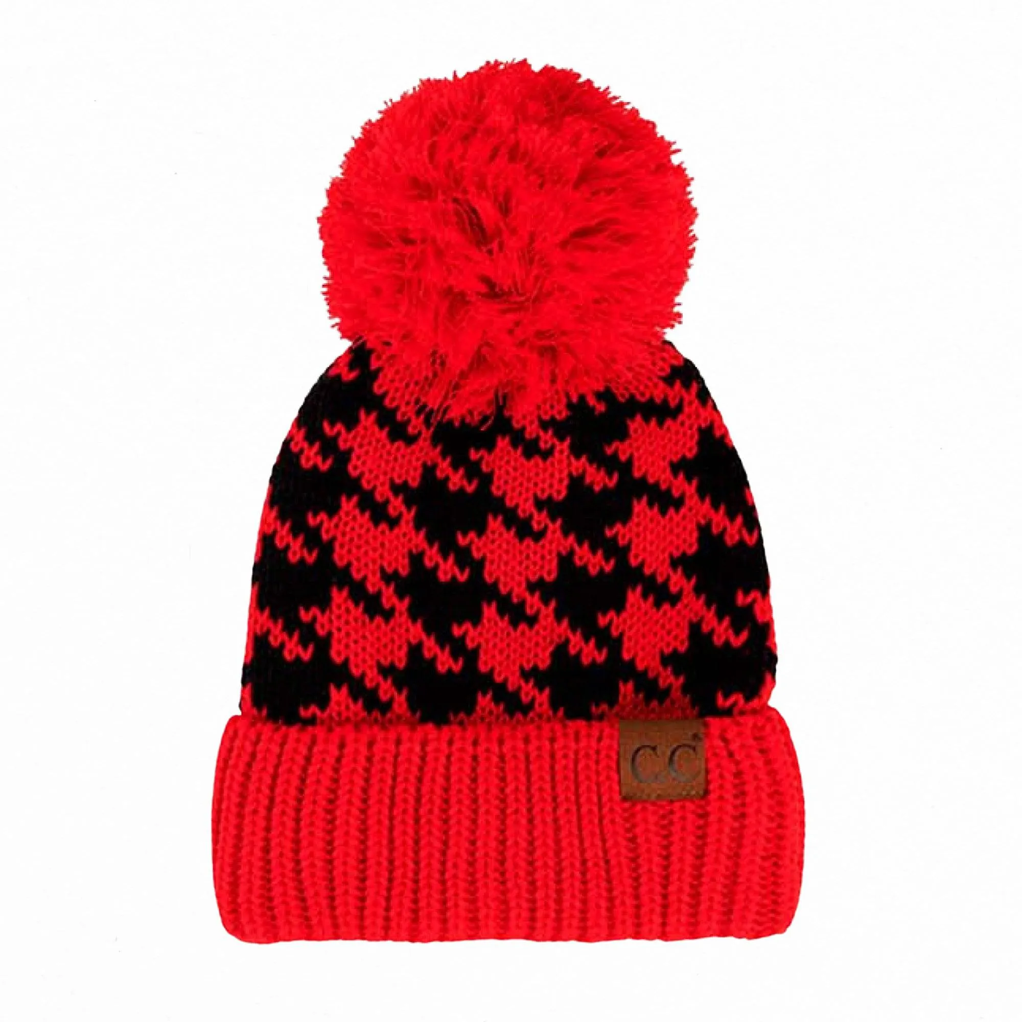 CC Houndstooth Beanie