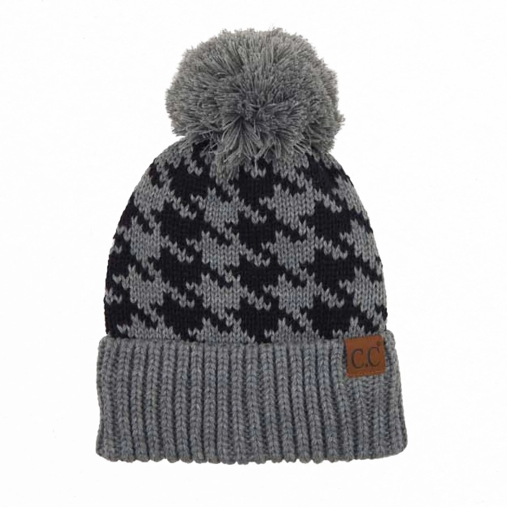 CC Houndstooth Beanie