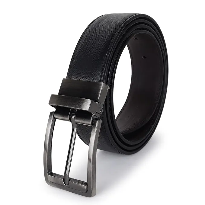 CIMONI® Premium Vegan Leather Belt for Men Jeans & Pants (1 Year Gurantee)