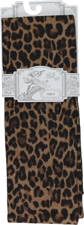 Jaguar Opaque Knee Highs (Women's)