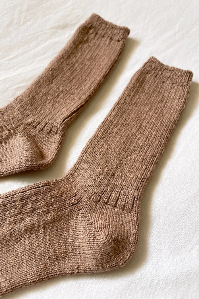Le Bon Shoppe | Cottage socks | Toffee