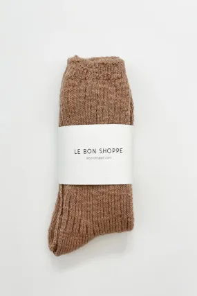 Le Bon Shoppe | Cottage socks | Toffee