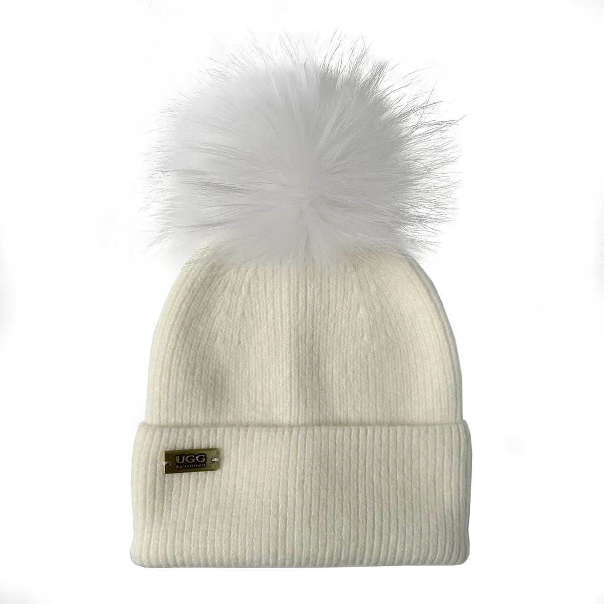 Mitchell-Y Pom Pom UGG Beanies 6P