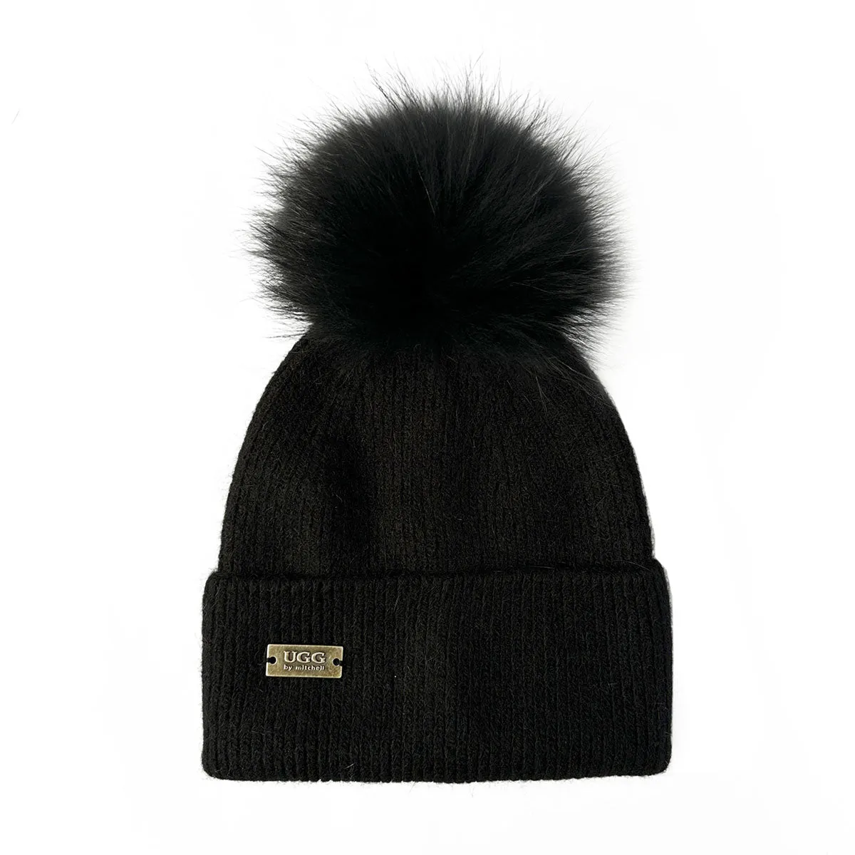 Mitchell-Y Pom Pom UGG Beanies 6P