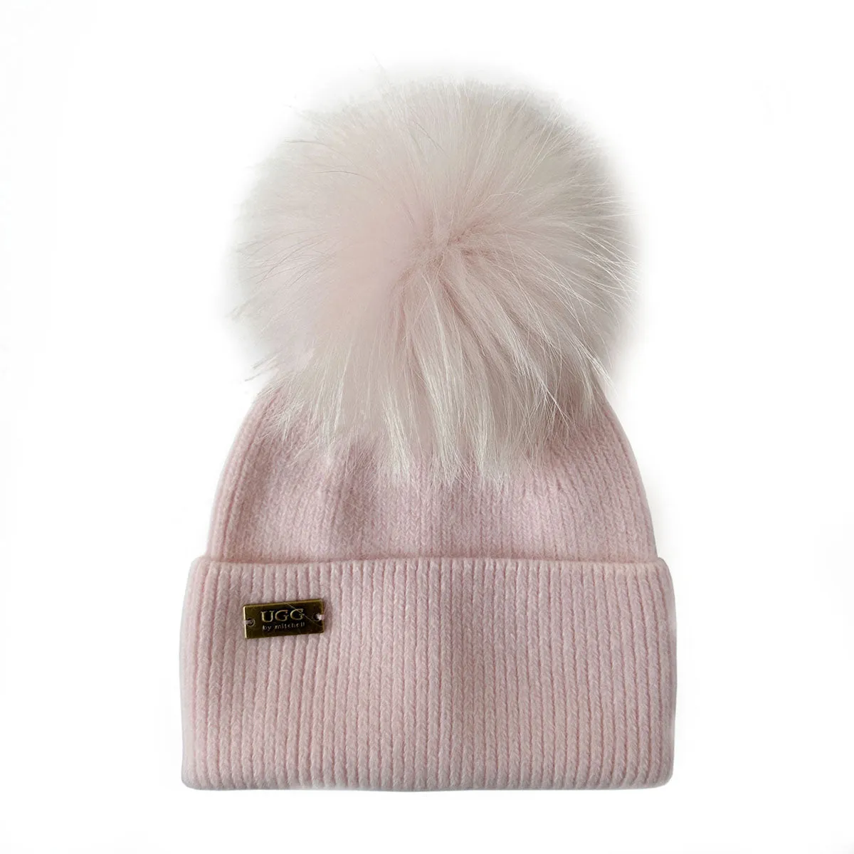 Mitchell-Y Pom Pom UGG Beanies 6P
