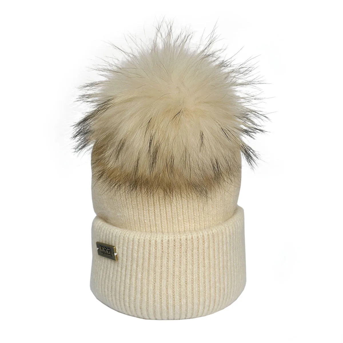 Mitchell-Y Pom Pom UGG Beanies 6P
