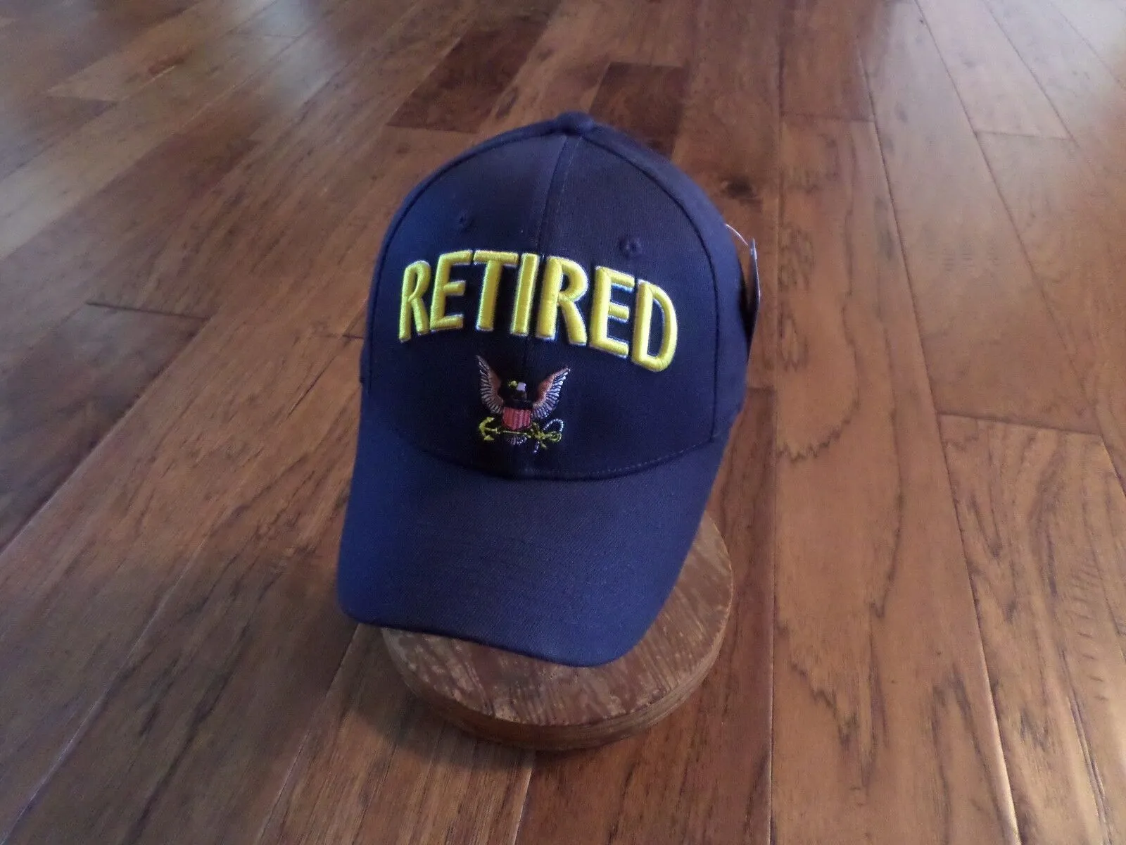 NEW U.S MILITARY NAVY RETIRED HAT EMBROIDERED OFFICIAL NAVY BALL CAP