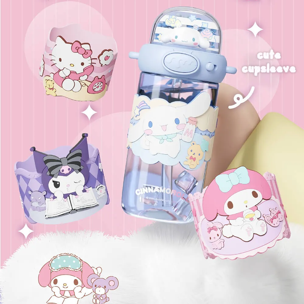 Sanrio Shining Straw Water Bottle 650ML