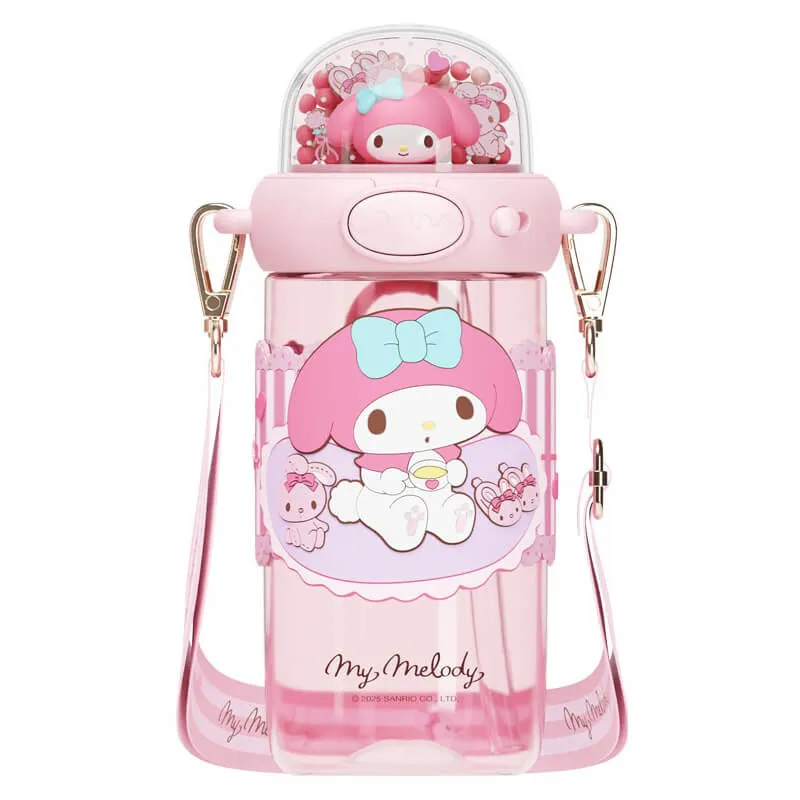 Sanrio Shining Straw Water Bottle 650ML