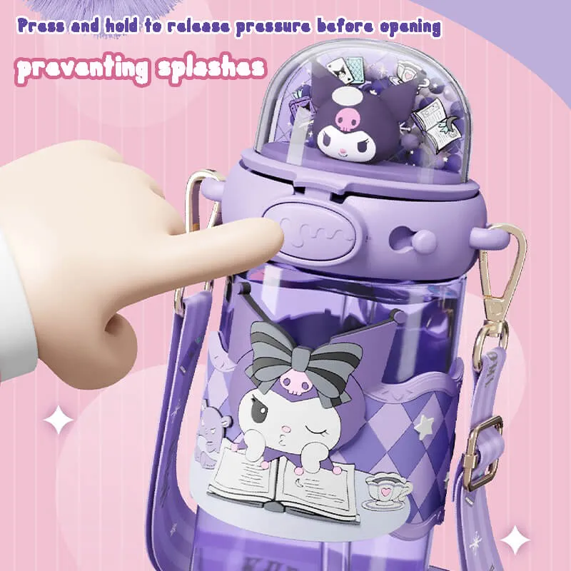 Sanrio Shining Straw Water Bottle 650ML