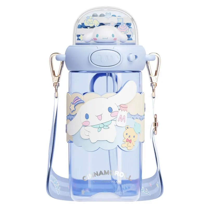Sanrio Shining Straw Water Bottle 650ML
