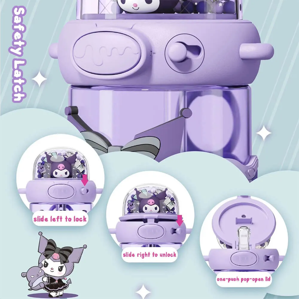Sanrio Shining Straw Water Bottle 650ML