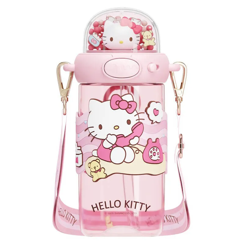 Sanrio Shining Straw Water Bottle 650ML