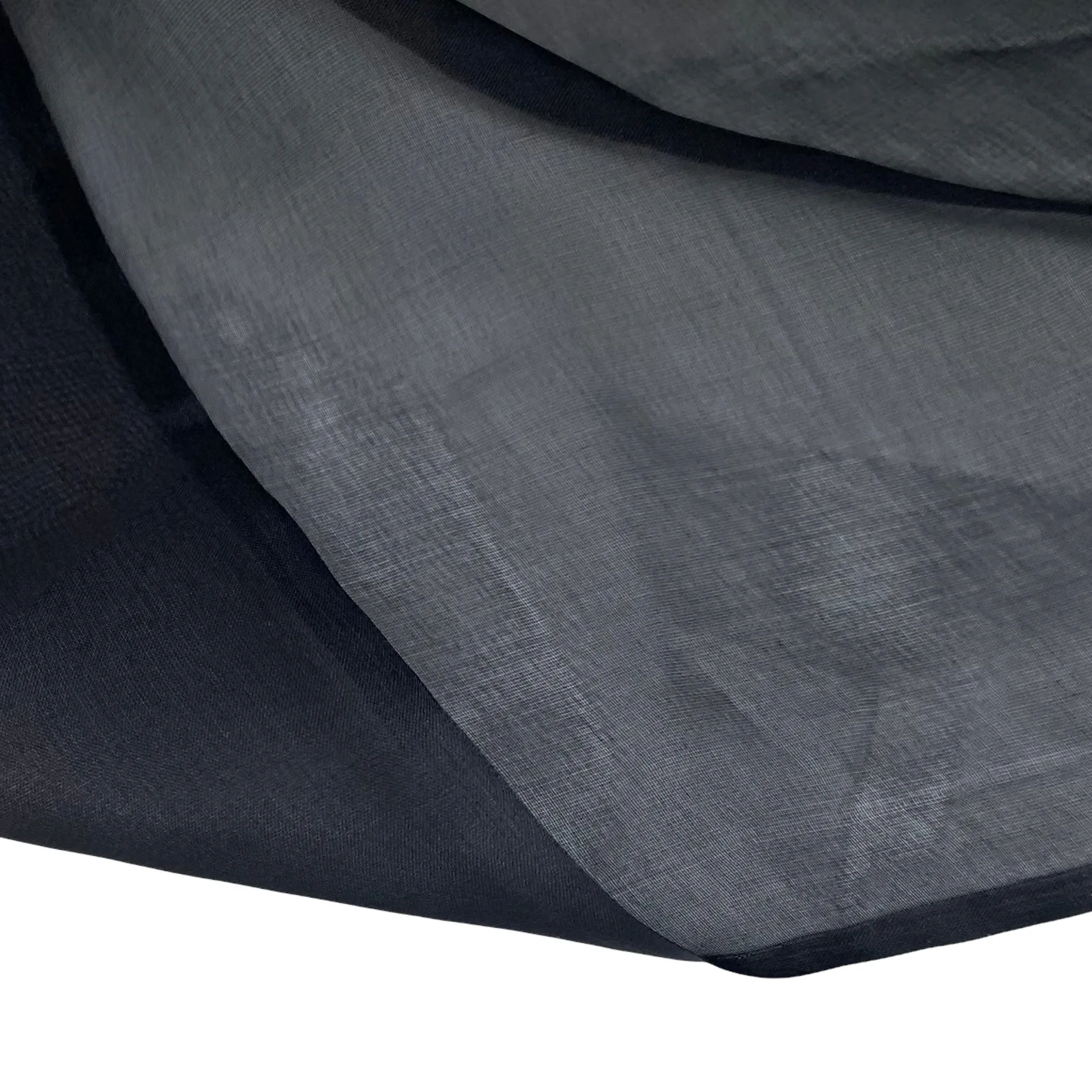 Silk Chiffon - 52” - Black