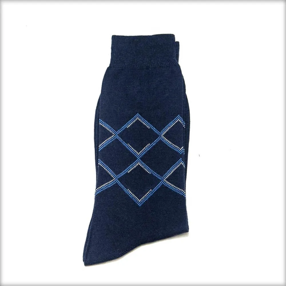 Socks For Men – Computerised Knitted Cotton Socks C – KL-14 – Pack Of 6