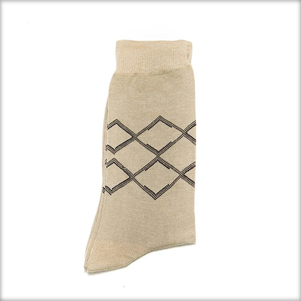 Socks For Men – Computerised Knitted Cotton Socks C – KL-14 – Pack Of 6