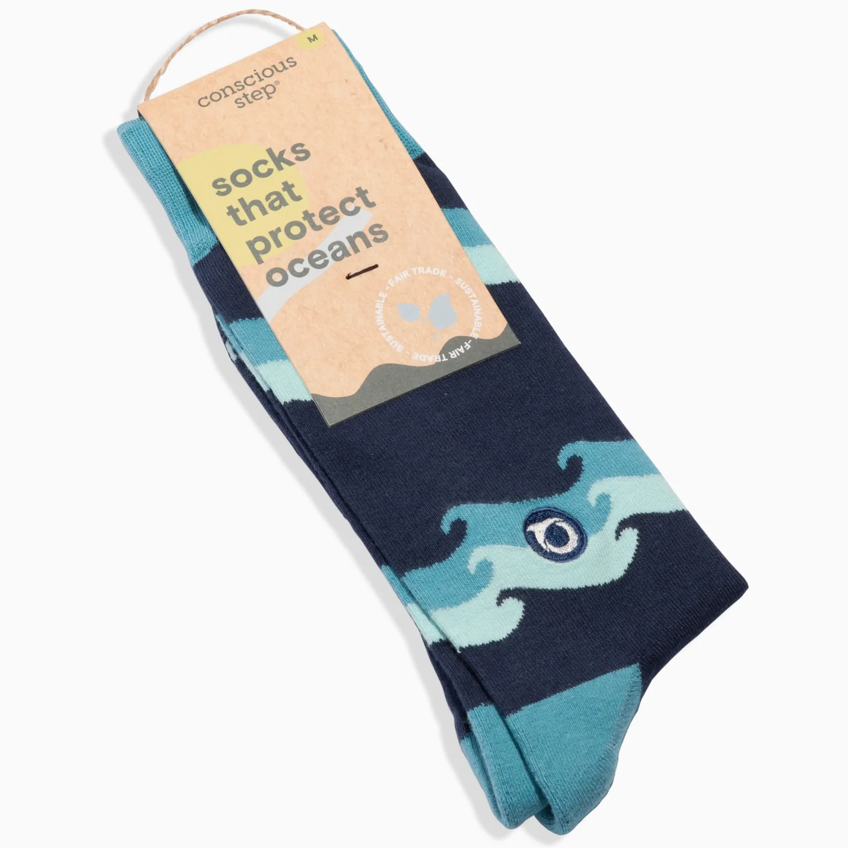 Socks That Protect Oceans - Rolling Waves