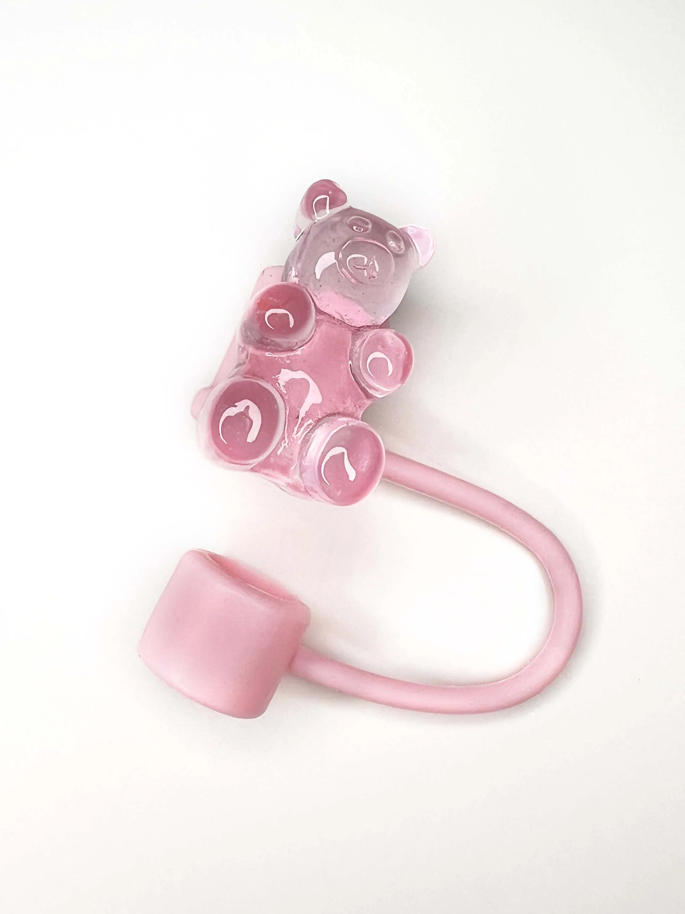 Straw Cover Gummy Bear