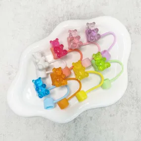 Straw Cover Gummy Bear