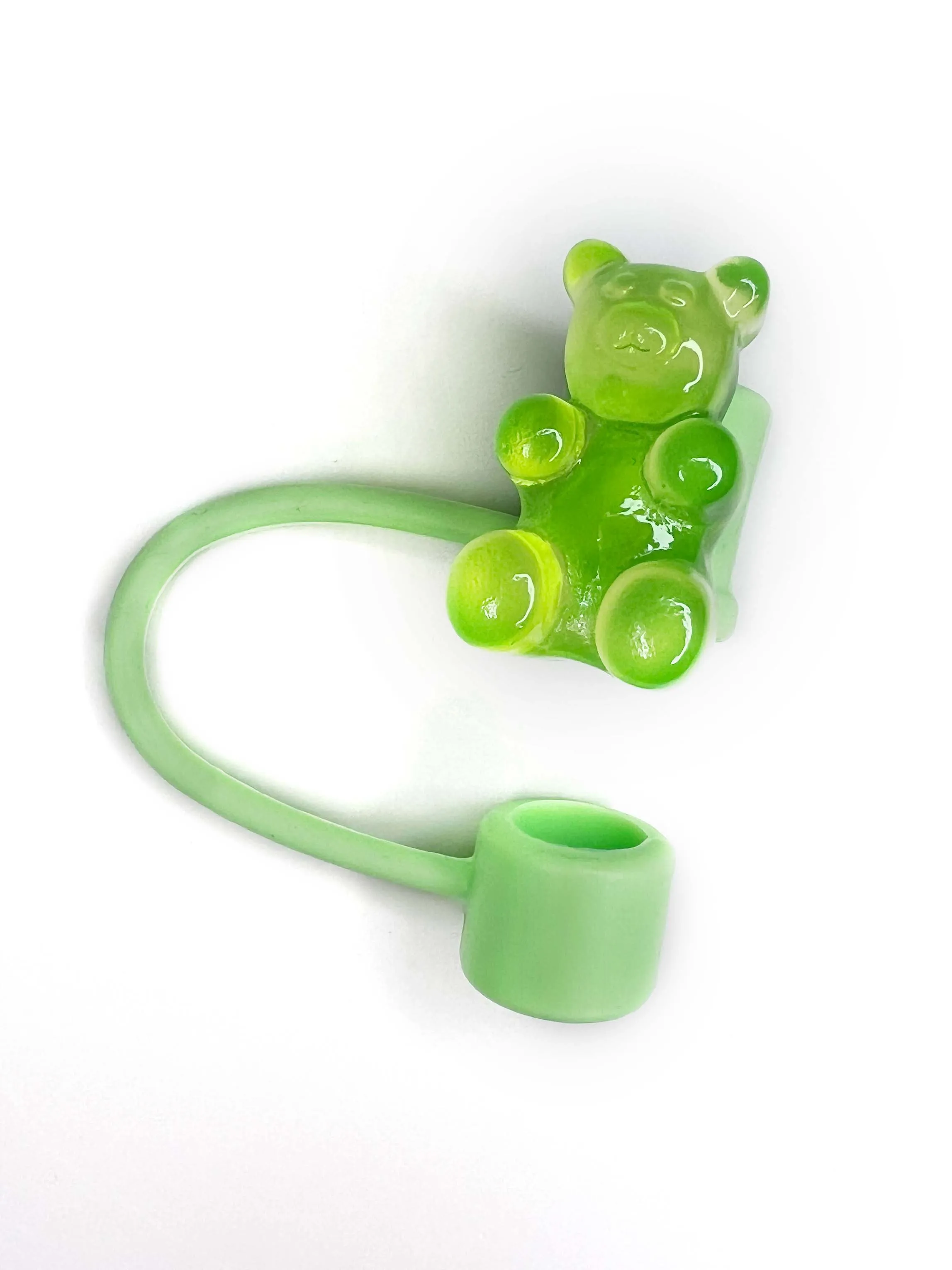 Straw Cover Gummy Bear