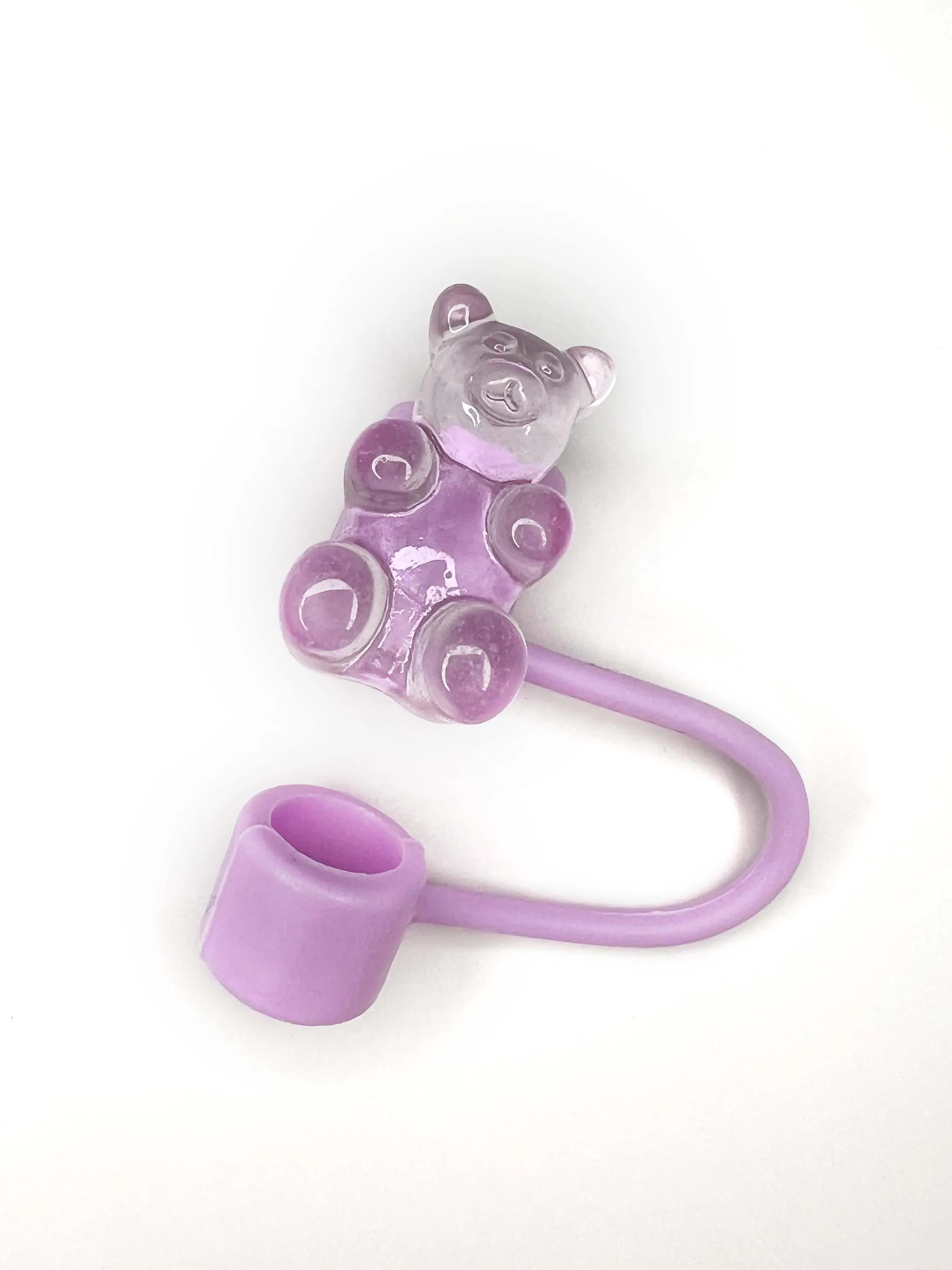 Straw Cover Gummy Bear
