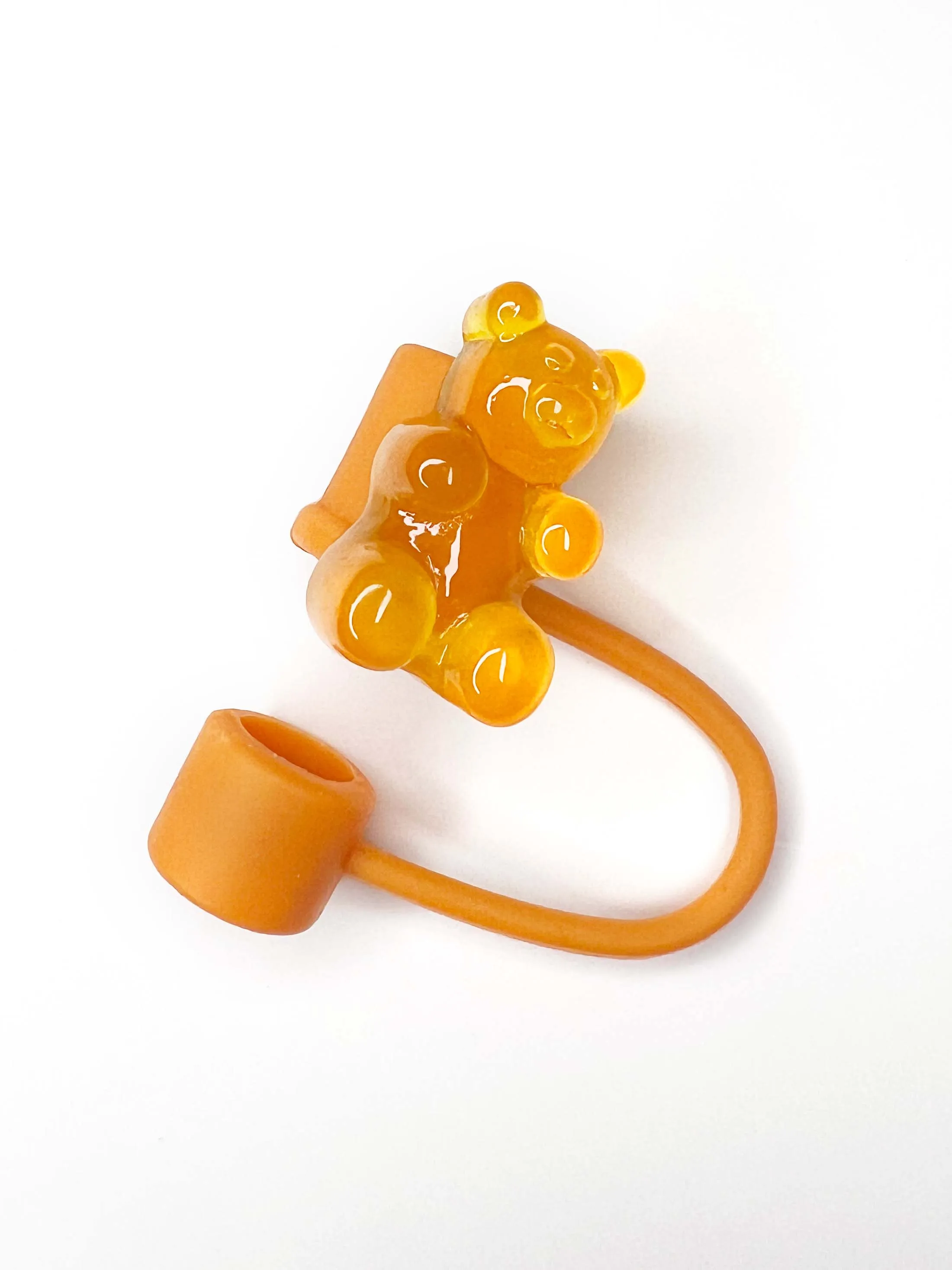 Straw Cover Gummy Bear