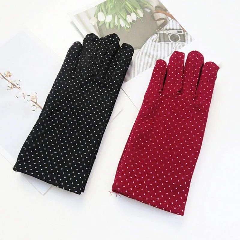 Stretch Fleece Gloves Warm Lady Gloves