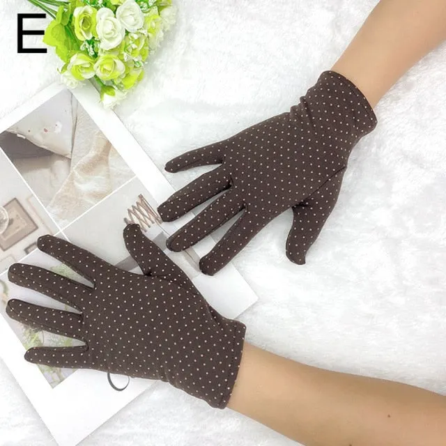 Stretch Fleece Gloves Warm Lady Gloves