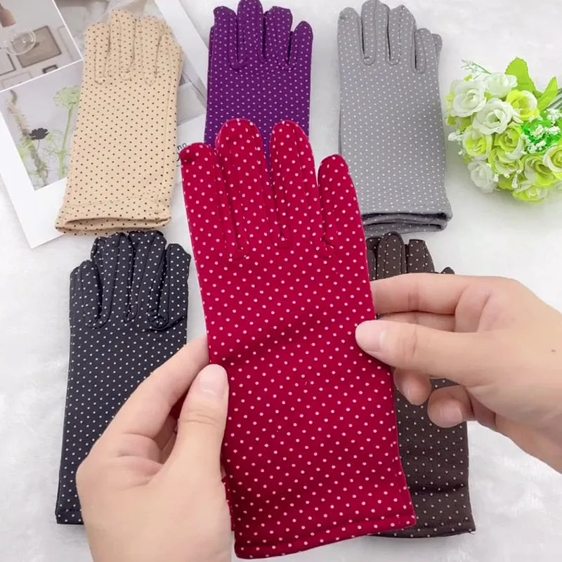 Stretch Fleece Gloves Warm Lady Gloves