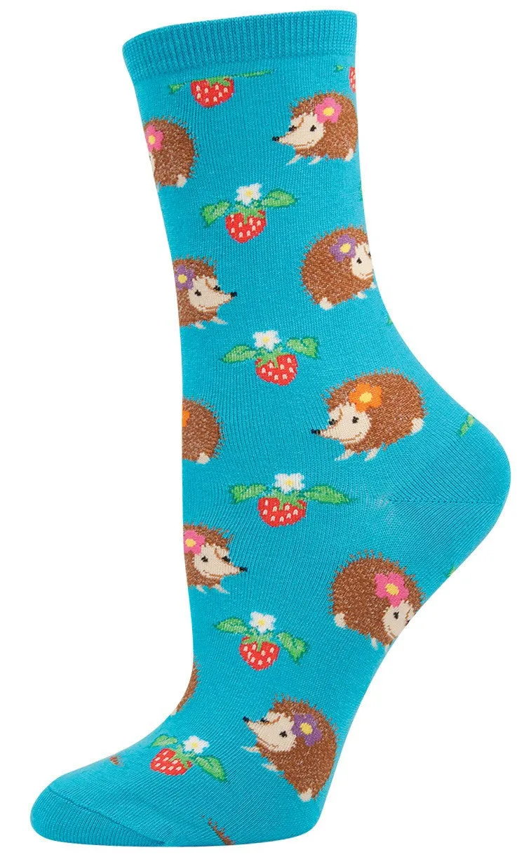 Super Cute Hedgehogs Socks (Women's)