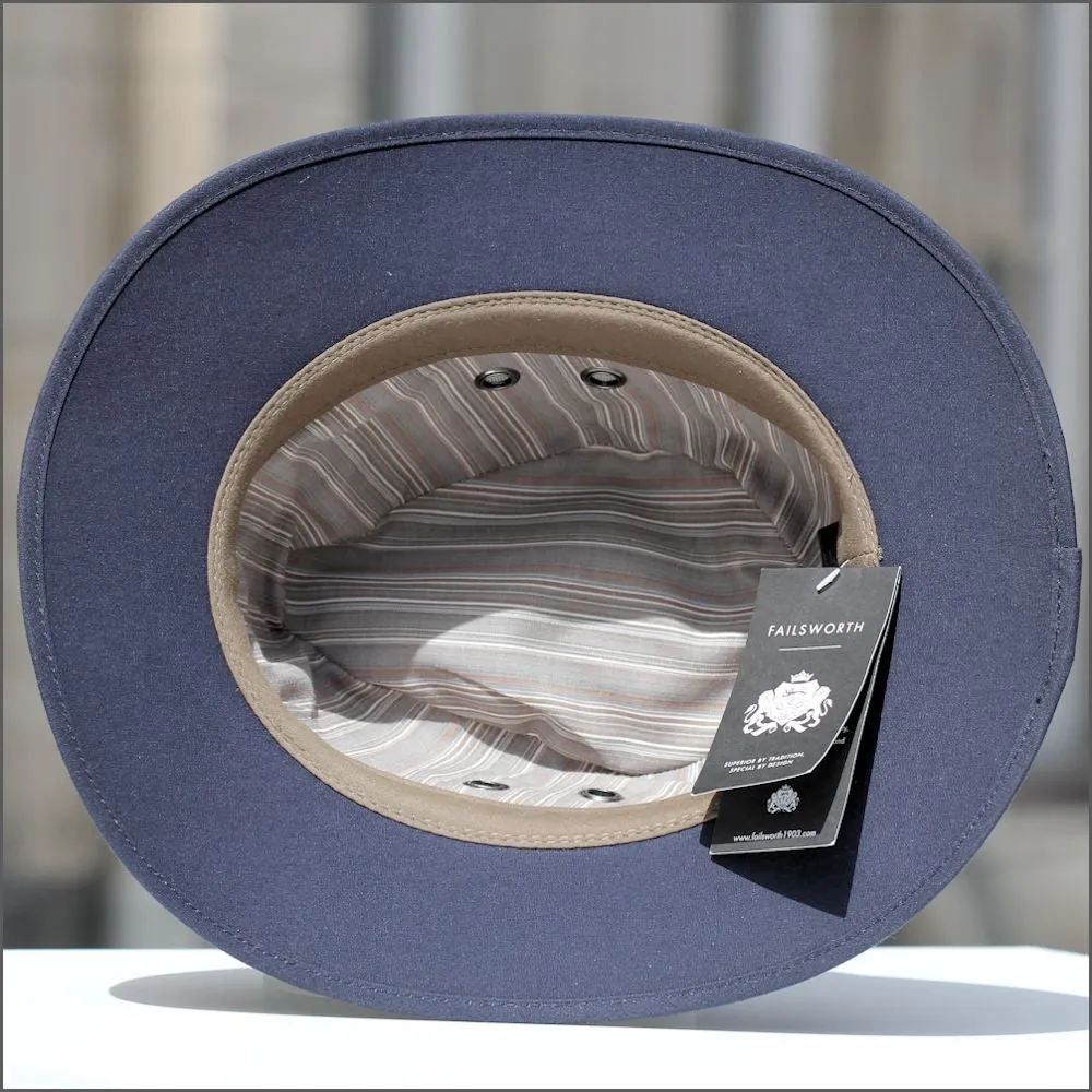 Wax Drifter Navy Hat 