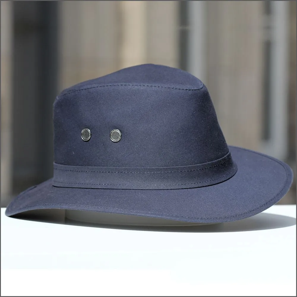 Wax Drifter Navy Hat 