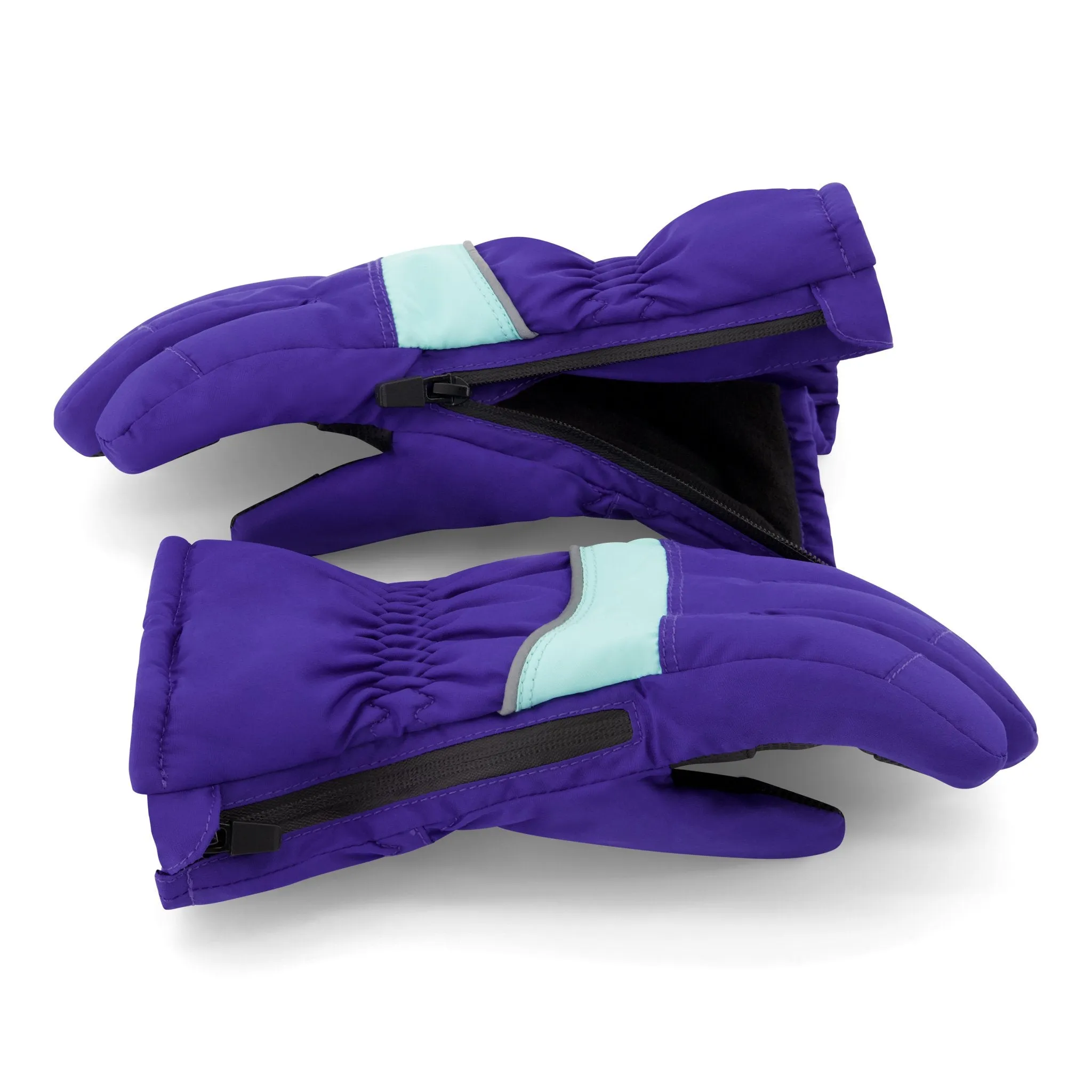Winter & Ski Glove powered by ZIPGLOVE™ TECHNOLOGY | Purple